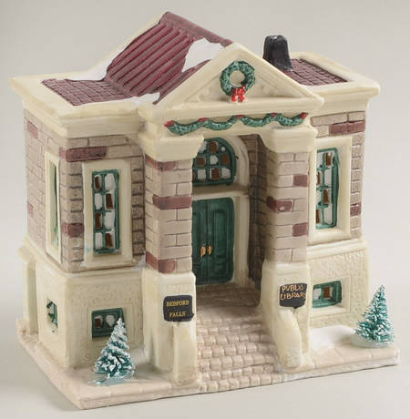 It's a Wonderful Holiday - Bedford Falls Public Library - No Box