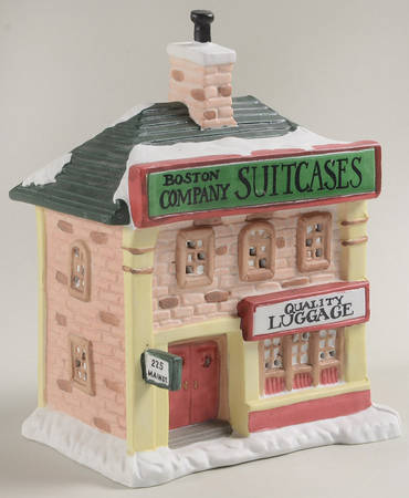 It's a Wonderful Holiday - Bedford Falls Boston Company Luggage Store - No Box