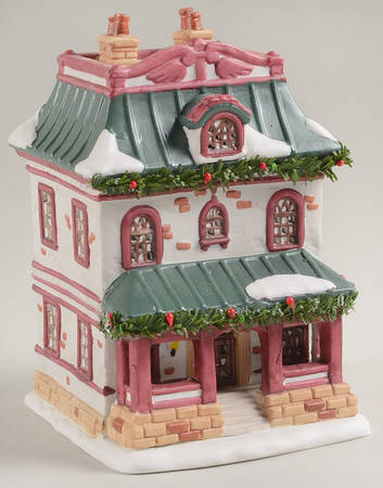 It's a Wonderful Holiday - Bedford Falls Mary Hatch's House - With Box