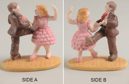 It's a Wonderful Holiday - Bedford Falls George And Mary Dancing - No Box