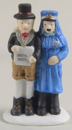 It's a Wonderful Holiday - Bedford Falls Bert And Ernie Serenading - No Box