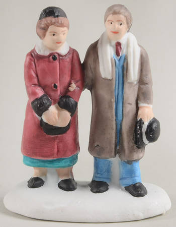 It's a Wonderful Holiday - Bedford Falls Ma And Pa Bailey - No Box
