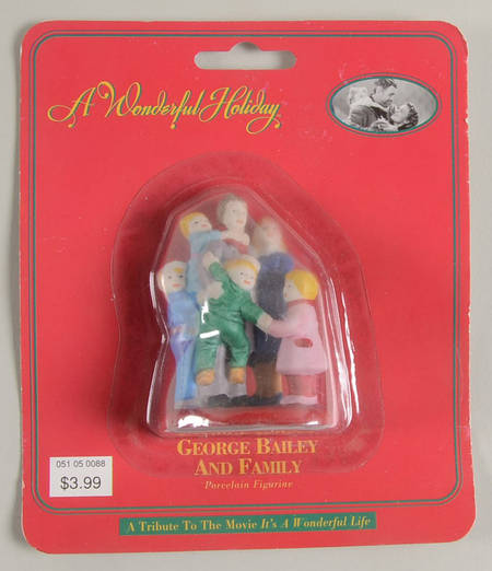 It's a Wonderful Holiday - Bedford Falls George Bailey And Family - No Box