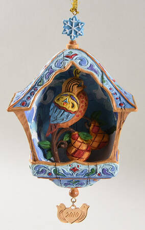 Annual Jim Shore Ornament Partridge In A Pear Tree - Boxed