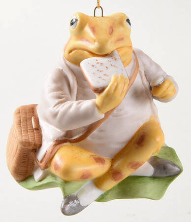 Beatrix Potter Christmas Ornament Collection Mr Jeremy Fisher - No Box