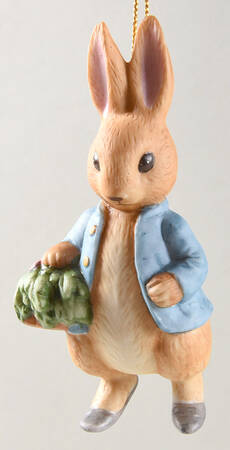 Beatrix Potter Christmas Ornament Collection Peter Rabbit W/Radishes - No Box