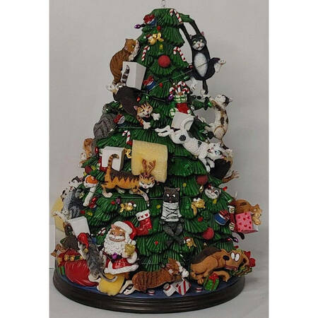 Comical Cats Christmas Tree - No Box