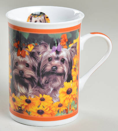 Elegant Yorkies Mug Hide 'N' Seek - No Box
