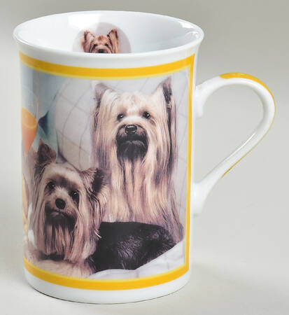 Elegant Yorkies Mug Breakfast In Bed - No Box