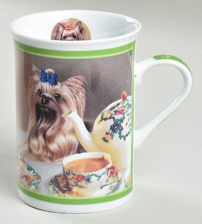 Elegant Yorkies Mug Afternoon Tea - No Box