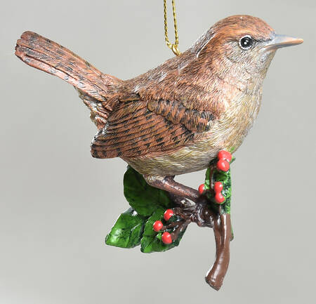 The Songbird Christmas Ornaments House Wren - No Box
