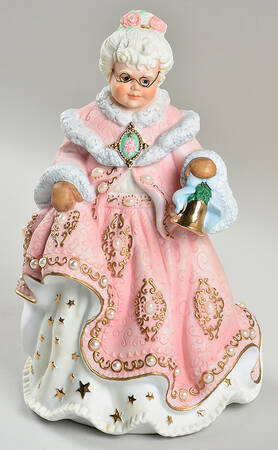 Victorian Christmas Musical Figurine by Danbury Mint