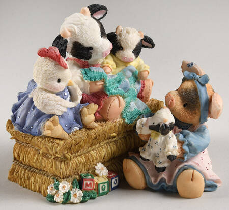 Mary's Moo Moos A Moo Addition To Our Family - No Box by Enesco