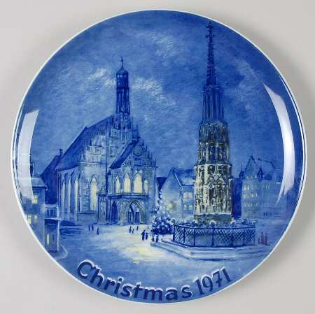 Christmas Plate by Eschenbach