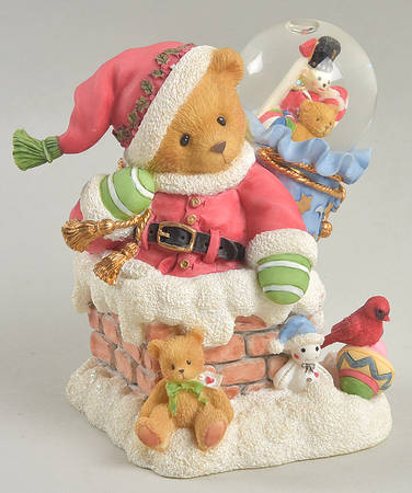 Cherished Teddies Santas Figurine by Enesco