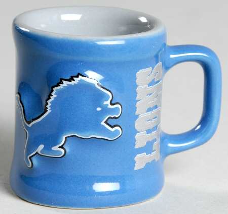 NFL Mini Mugs Detroit Lions - No Box