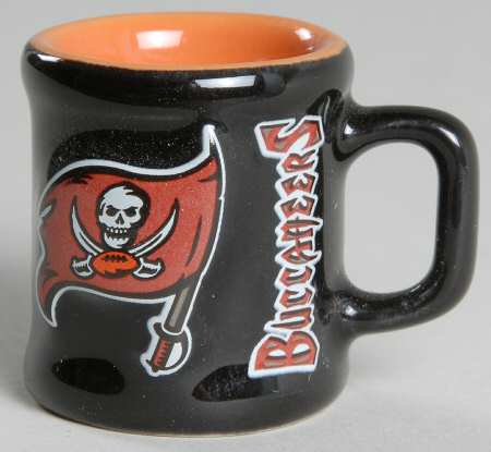 NFL Mini Mugs Tampa Bay Buccaneers - No Box