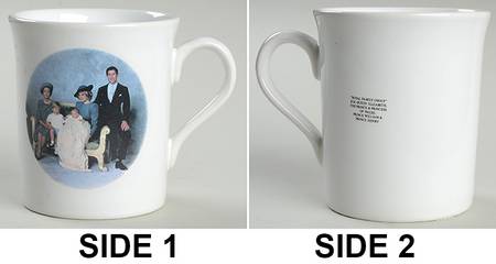 Royalty Commemoratives Royal Family Portrait Mug - No Box