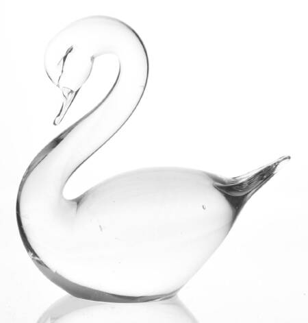 Eneryda Crystal Swan-Clear - No Box