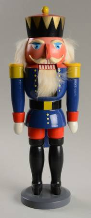 Erzgebirge Nutcrackers Soldier-Blue (Gdr) - No Box