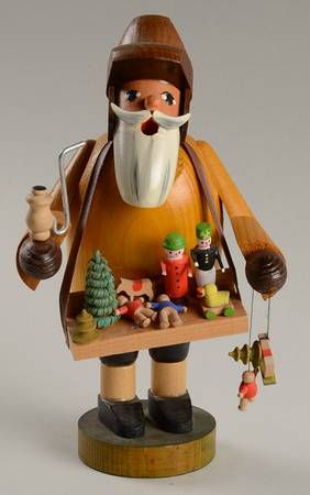 Wooden Smokers Toy Peddler - No Box
