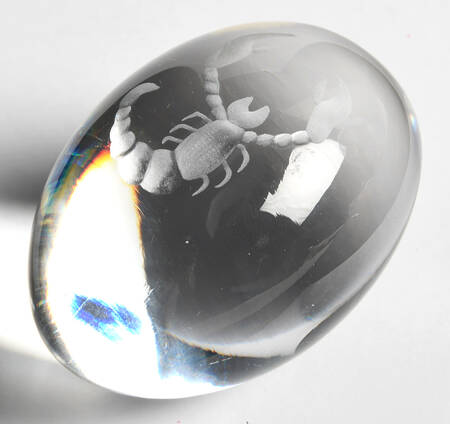Crystal Paperweight Egg-Lobster - Boxed by Ekenas
