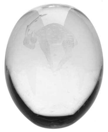 Zodiac Crystal Paperweights Capricorn-Goat - No Box