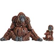 Wild Animals Orangutan Set Of Two-Miniature - No Box