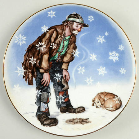 Emmett Kelly Jr Clown Winter - No Box