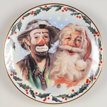 Emmett Kelly Jr Clown Tis The Season - No Box
