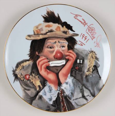 Emmett Kelly Jr Clown by Flambro