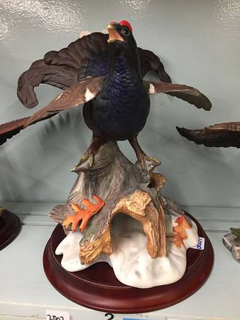 Franklin Mint Figurines Black Grouse, The - Boxed