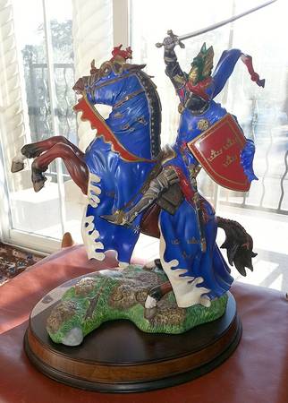 Franklin Mint Figurines King Arthur - No Box