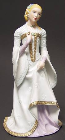 Franklin Mint Figurines Lady Guinevere - No Box