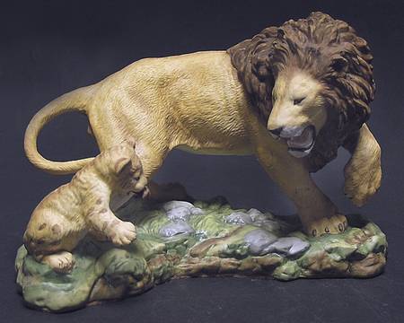 Franklin Mint Figurines Courageous Cub-Jonathon Goode - No Box