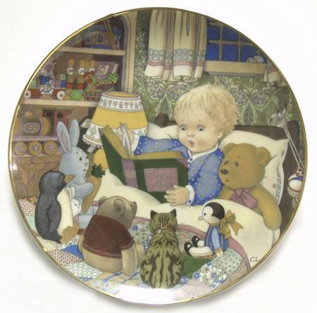 Carol Lawson Plates by Franklin Mint