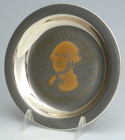 Presidential Plates by Franklin Mint