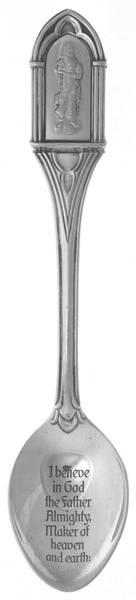 12 Apostles Spoons by Franklin Mint