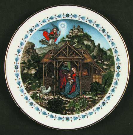 Christmas Plate Holy Child - Boxed