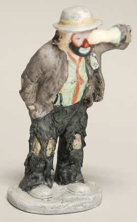 Emmett Kelly Jr Miniature Looking Out To See - Boxed