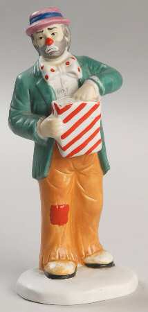 Emmett Kelly Jr Collection Mniatures Popcorn Time - Boxed