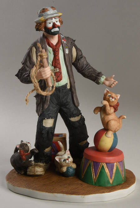 Emmett Kelly Jr-Professionals Lion Tamer - No Box