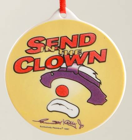 Emmett Kelly Jr Ornaments Send In The Clown - Boxed
