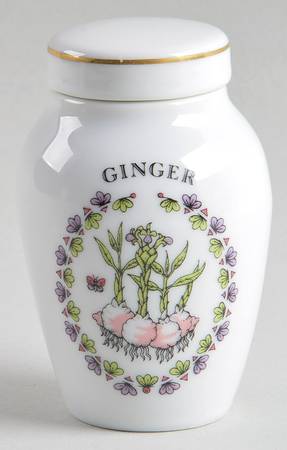 Gloria Vanderbilt Spice Jars by Franklin Mint