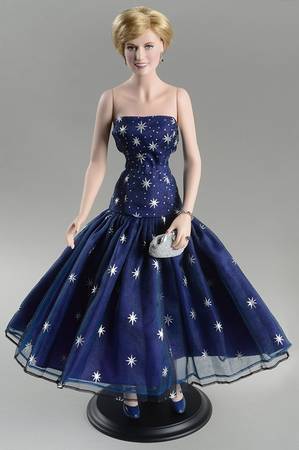 Diana Princess of Wales Porcelain Dolls Princess Of Enchantment - No Box