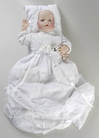 Franklin Mint Dolls Victorian Christening Doll - Boxed