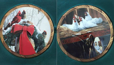 Twelve Days of Christmas French Hens & Calling Birds - Boxed