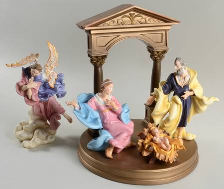 Vatican Nativity Set by Franklin Mint