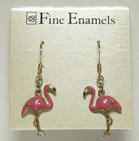 Fine Enamels Jewelry Flamingo - Boxed