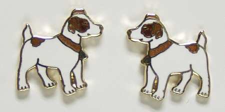 Fine Enamels Jewelry Jack Russel - Boxed